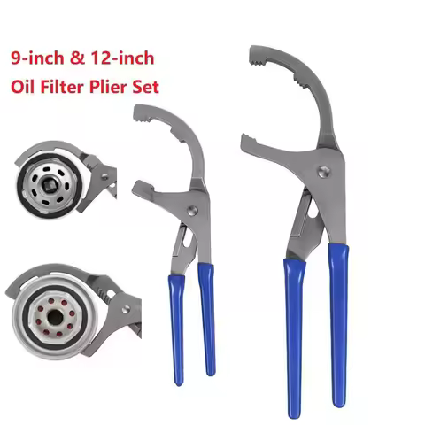 1pc Oil Filter Plier Clamp Wrench 9in/12in Auto Oil Filter Extractor Locking Plier Manual Wrench Rem