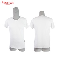 Áo thun nam Freeman cổ tim tay ngắn chất liệu cotton thoáng mát TSF315