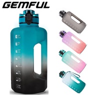 GEMFUL Water Bottle 2.2 Litre Big Sports Water Jug BPA-free Leakproof for Camping Outdoor Sports