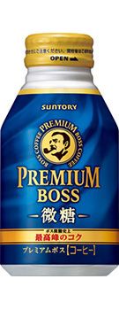 三得利 PREMIUM BOSS 微糖罐裝咖啡 260g×24入