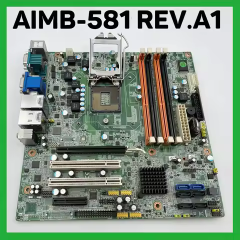 AIMB-581 REV:A1 For Advantech Industrial Motherboard Quad CPU 1155-pin AIMB-581QG2