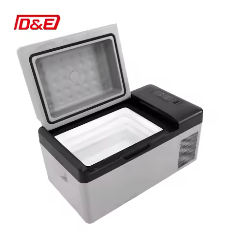Portable 12v 24v 220V 20L Cooler Box Recycling Mini Car Fridge Compressor Fridge for Camping Outdoor