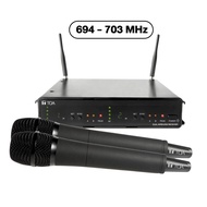 TOA WS-422-AS ไมโครโฟนไร้สาย ไมค์ลอยคู่ ย่าน UHF คลื่นใหม่ ได้รับอนุญาตจาก กสทช. AT Prosound