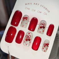 Real Gel False Nails Pattern (cr02) Glue-File!!