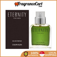 Calvin Klein Eternity EDP for Men (30ml) [Brand New 100% Authentic Perfume FragranceCart] Eau de Parfum Dark Green Fougère Scent