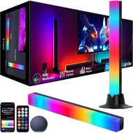 RGB Light Bar, Smart LED Light Bar Work with Alexa, Music Sync, APP & Remote Control, USB Powered TV