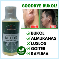 Original Bitoon Herbal Oil 60ML: Effective Gamot sa BUKOL, CYSTS, TUMOR, GOITER, NODULE, LUMPS,BUMPS