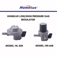 Homelux HL-558/HH-668 Low/High Pressure Gas Regulator Kepala Gas