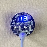 Digital Display 7.4V Fascia Gun Control Board Touch Fascia Device Circuit Board Massager Control Boa