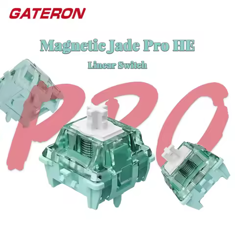 GATERON Magnetic Jade Pro Switch Linear HIFI Pre Lubed Custom Magnetic Mechanical Keyboard Freely Se