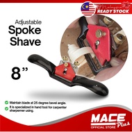8" Adjustable Spoke Shave Wood Planer Furniture Birds Planer carving Handcraft Bird Type trimmer Sha