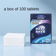 100Pcs Color Catcher Sheet Dye Trapping Colour Absorption Paper Laundry Anti-Cross-Dyeing Tinct Stai