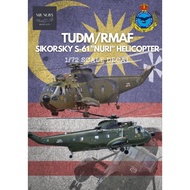1:72 Scale TUDM/RMAF S-61-4 Nuri Helicopter Decal