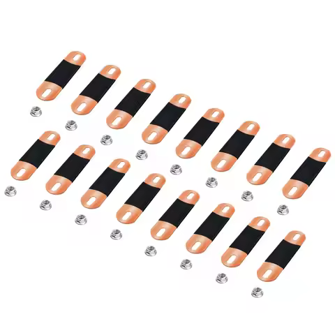 Busbar Connector Lifepo4 Battery Copper Connecter 72mm 2mm 400A for 280Ah 310Ah 320Ah Lithium Batter