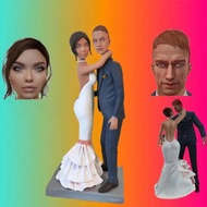 新婚 婚禮小物 結婚禮物訂製 客製化 新郎新娘 人偶 公仔 似颜绘