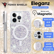 (พร้อมส่ง) เคส FenixShield Eleganz SAPPHIRE SPARKLE Magnetic สำหรับ iPhone 15 Pro Max / 15 Pro