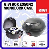 💯ORIGINAL GIVI BOX E350N2 MONOLOCK TOP CASE 100% ORIGINAL BOX READY STOCK E350N