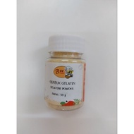 [HALAL] Gelatine Powder Bovine / Serbuk Gelatin 50gm (Clearance Exp 30.10.25)