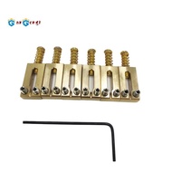 Electric Guitar Bridge Saddles Brass 10.5MM Tremolo Parts Electric Guitar Bridge String Saddle Guita