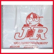 ✟ ◊ ◶ Medium Transparent Plastic Sando Bags JR Brand