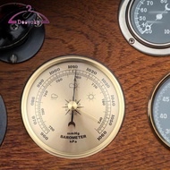 [deevoka] Barometer 960-1060hpa Round Barometric Pressure Gauge for Office Indoor Boat