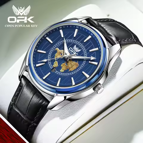 OPK brand watch belt type luminous men's watch 8115