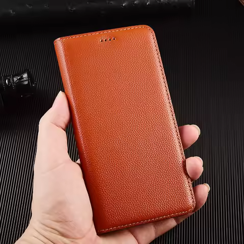 Lychee Pattern Luxury Leather Wallet Phone Case For Nokia 5.1 5.3 5.4 6.1 6.2 7.1 7.2 8.1 8.3 Plus M