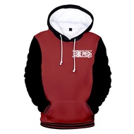 Popular One Piece Hoodies Hoodie Sweatshirt Hooded Harajuku Pullovers Anime