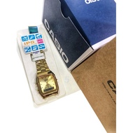 Casio Watch Dual Time Watch for Women Vintage Watch Rectangular Watch Japan Watch with Casio Box