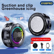 Mobile Phone Cooler X108 Heat Sink Ice Cooling Radiator Cooling Fan Cooler Universal For PUBG MLBB C