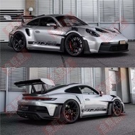 Suitable for Porsche 911GT3 Car Stickers Garland GT3RS992 997 Body Side Skirt Tail Wing Modified Dec