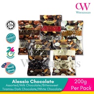Alessio Almond Bittersweet/Tiramisu Almond White/Tiramisu Almond Dark/Almond Milk/Almond Assorted Ch