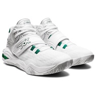 ASICS INVADE NOVA 一般楦 男籃球鞋 緩衝型 彈跳型 白x綠/ 27.5cm