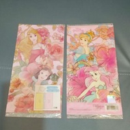 港版粉紅色迪士尼 Disney Ariel Aurora Snow White Cinderella Princess  白雪公主睡公主灰姑娘美人魚公主口罩套文件夾票券夾 file