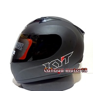 HELM KYT R10 BLACK DOFF|HITAM DOF FULL FACE