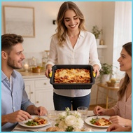 Quarter Baking Sheet Multi-Functional Silicone Non-Stick Bakeware 9x13 Inch Sheet Pan for Baking for