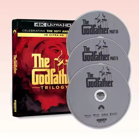 The Godfather 1-3 Complete 4K UHD BD Movies Blu-ray Disc PS5 XSX Compatible Dolby Vision English Man