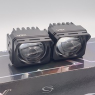VRX SLS05 Spotlight Dual Beam High and Low Compact LED Driving Lamp Lampu Spot Light