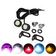 Ready Oke Led Eagle Eye Strobe 3 Led Drl Eagle Eye Flash With Blue Brackets