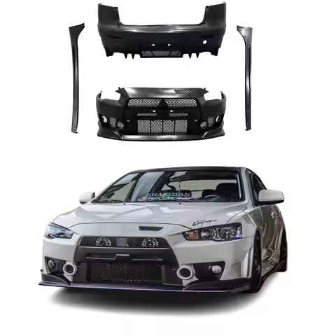 High Quality PP Material body kit for lancer 2009-2017 Upgr FQ400 Style complete set