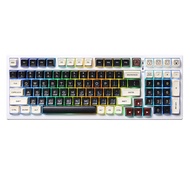 YUNZII Rome PBT Keycaps, 161-key Double Shot SA Profile Keycap Set for Mechanical Keyboards (Only ke