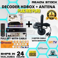 MYTV DECODER HDBOX DVBT2 FULLSET