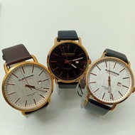 Us Submarine Men's Leather Strap Authentic Watch J 201 RG MD LS