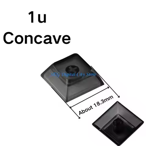 U75B 1U 1.25U 1.5U 1.75U 2U 2.25U 2.75U 6.25U 7U DSA Profile Transparent Keycap
