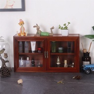 Desktop Storage Box Sundries Cup Locker Retro Multifunctional Solid Wood Multi-Layer Cosmetics Organ