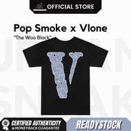 Vlone x Pop Smoke The Woo Black Tshirt Original | Vlone Tshirt