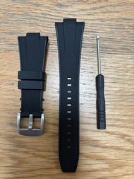 Tissot PRX 40 Watch Strap 代用黑膠錶帶