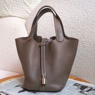 Hermes Picotin 18 Etoupe PHW大象灰
