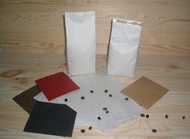 C602新鮮色 半磅袋 繁星系列/米色 空白無印刷 專業咖啡袋  (100入)