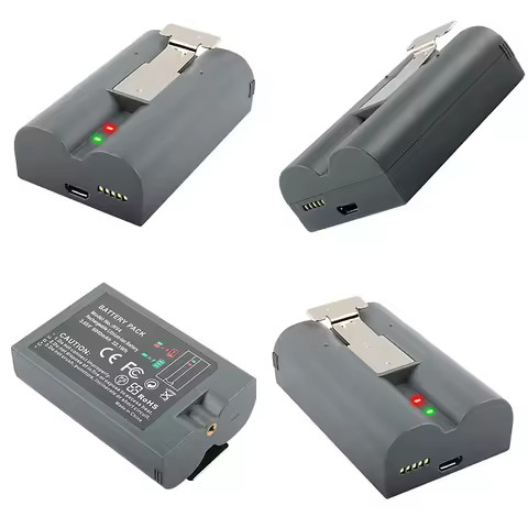 Li-ion Battery 6040mAh RV4 Battery 3.65V Replacement Battery Rechargeable Camera Battery for Ring Vi
